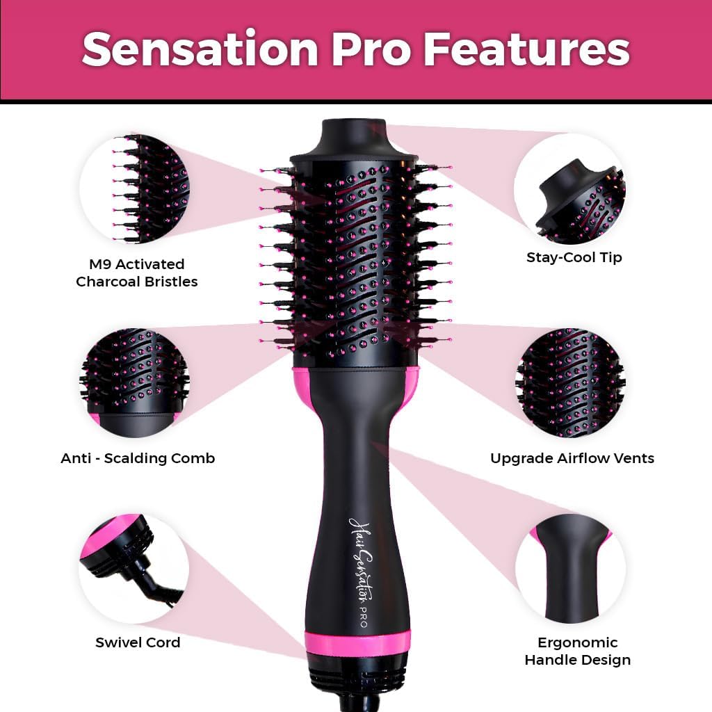 Dryer And One Step Brush Blow Dryer One-Step Hair Dryer Volumizer