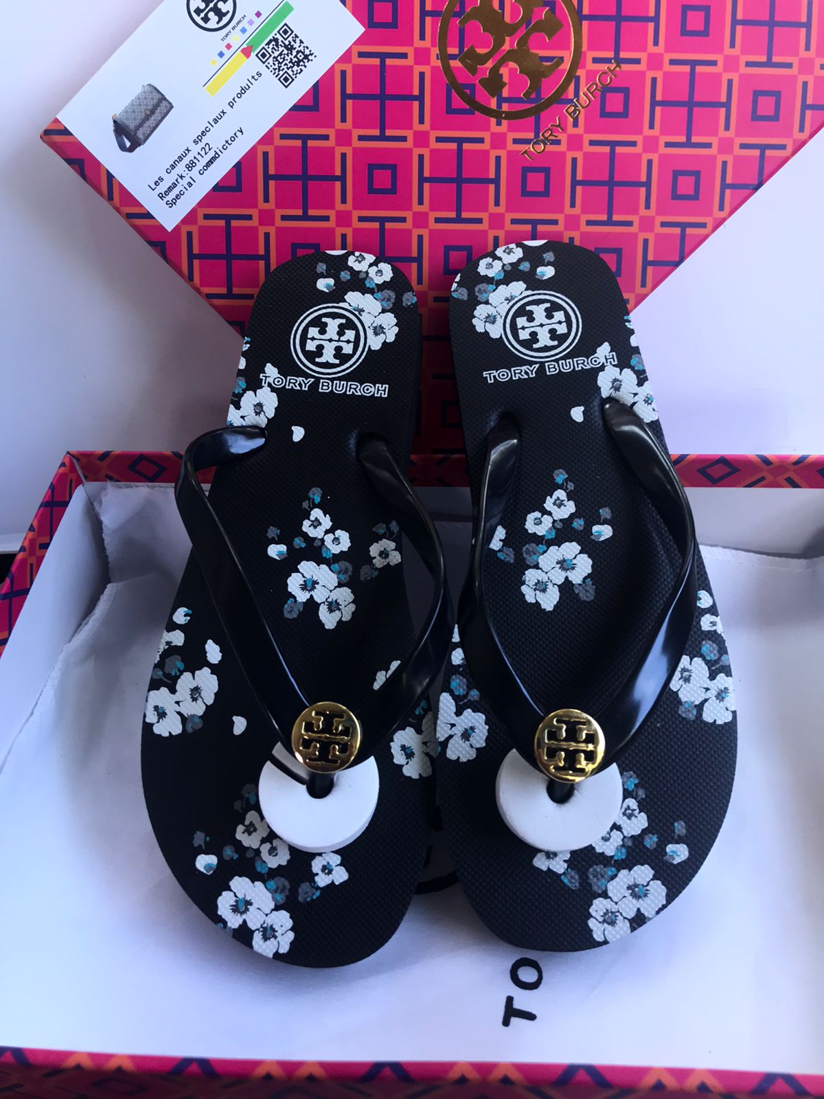 Women Tory Burch Sandals - Wedge Slippers