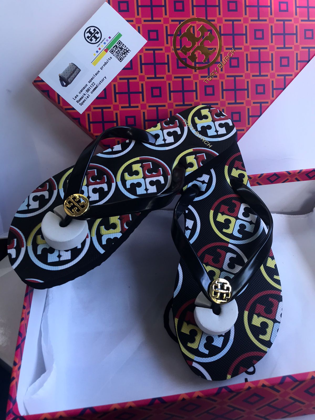 Women Tory Burch Sandals - Wedge Slippers