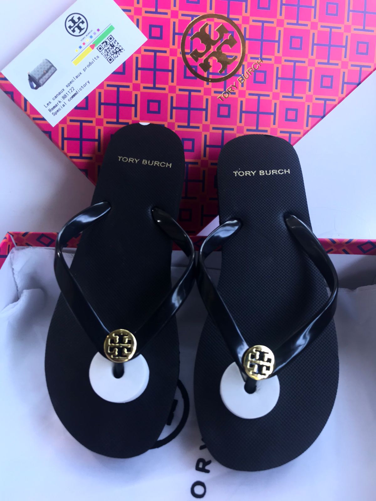 Women Tory Burch Sandals - Wedge Slippers