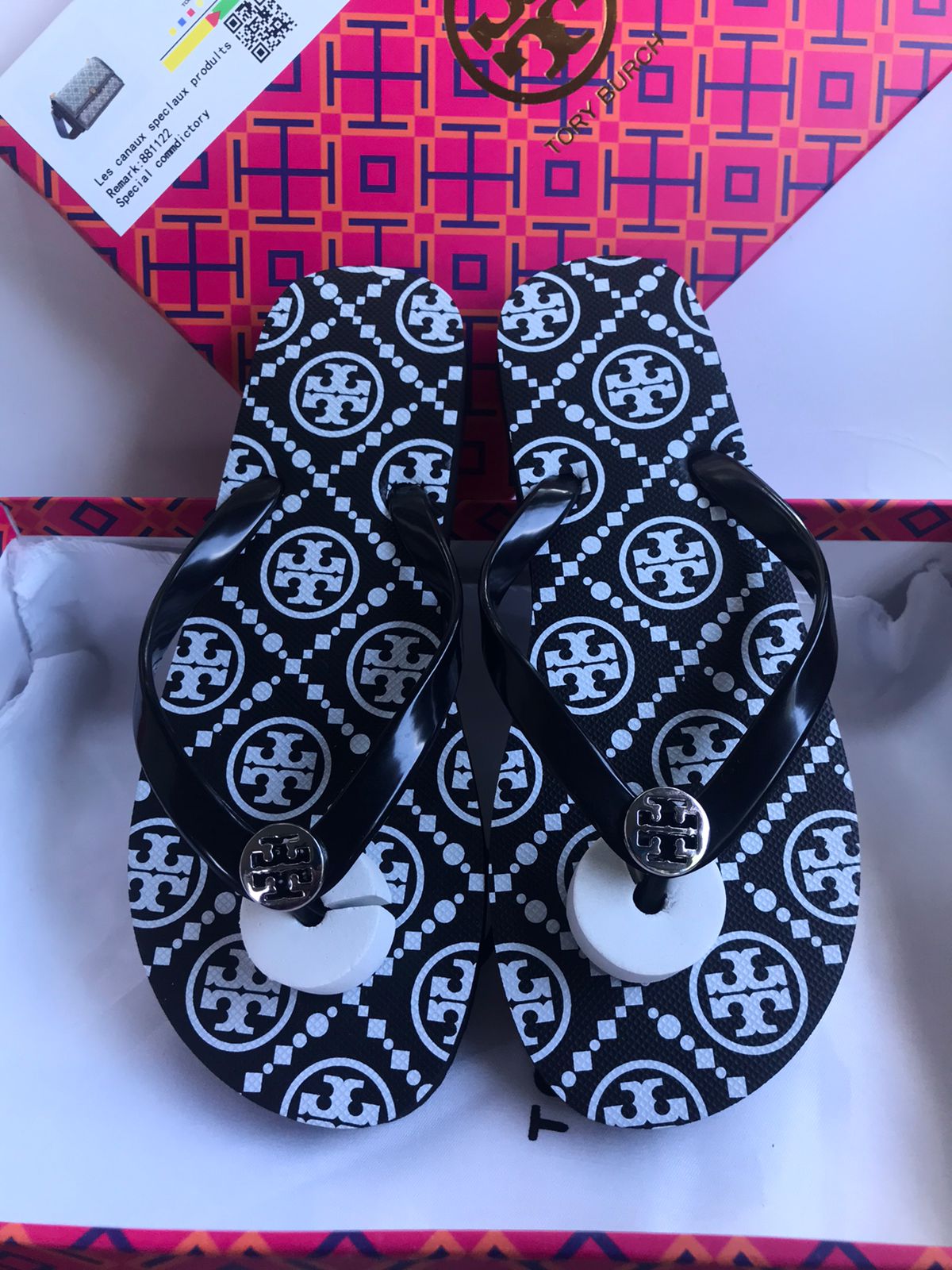 Women Tory Burch Sandals - Wedge Slippers