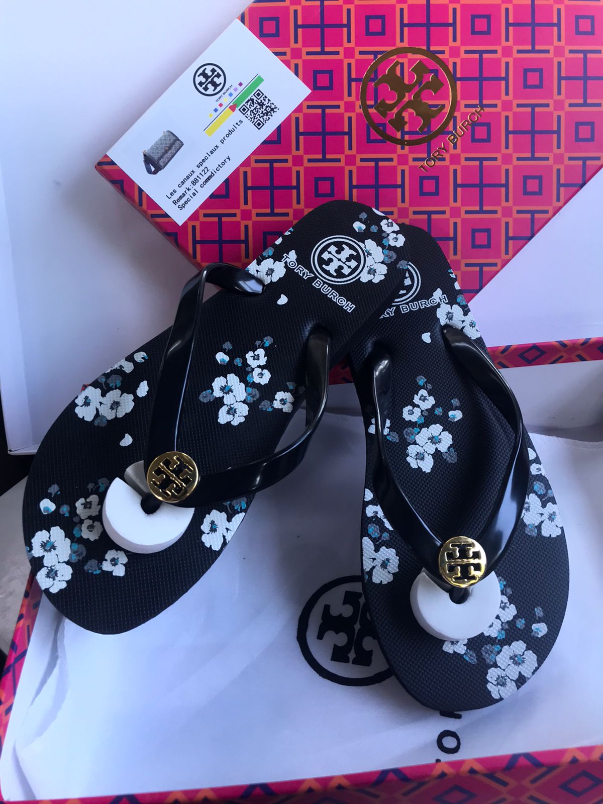 Women Tory Burch Sandals - Wedge Slippers