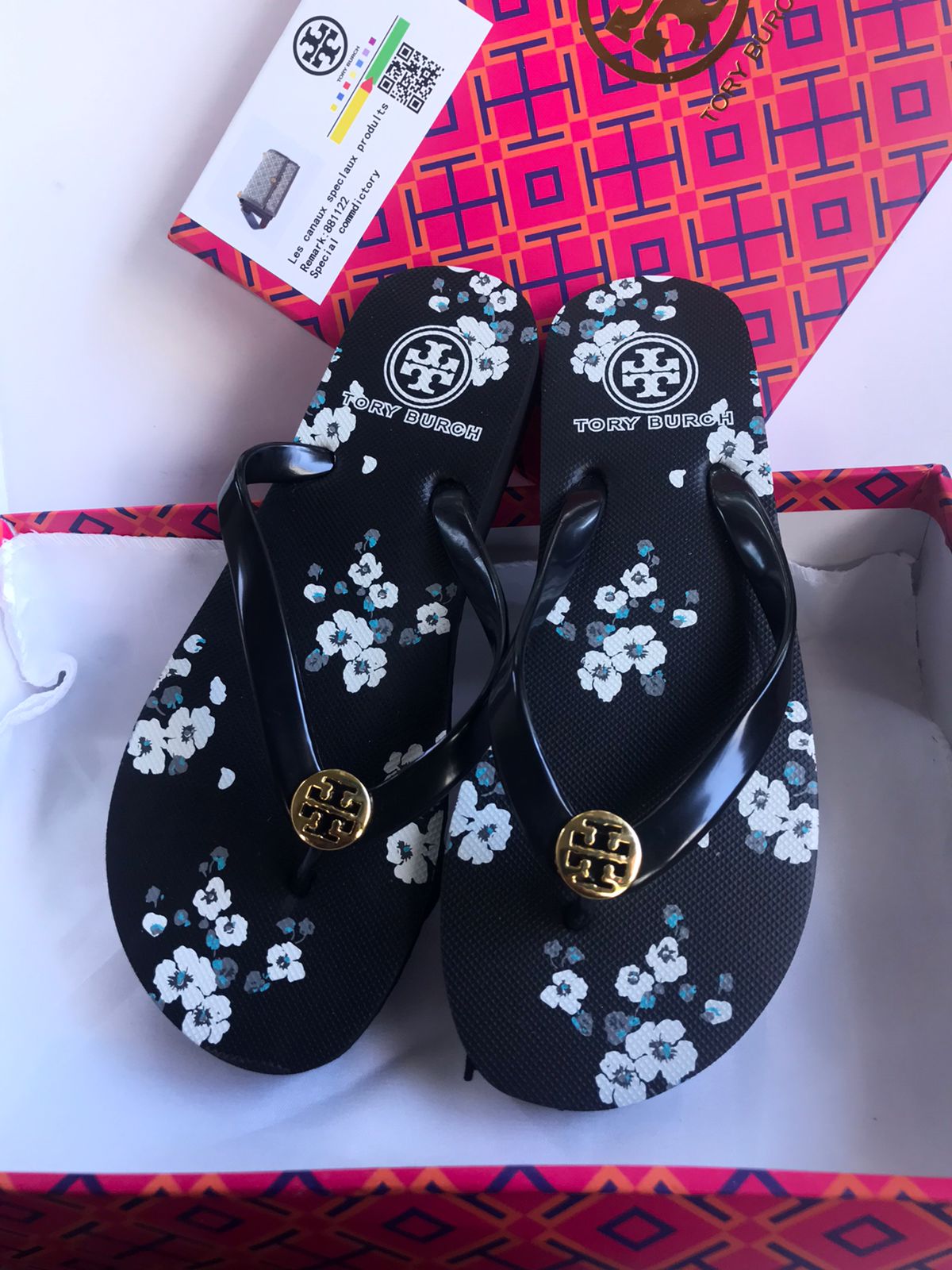Women Tory Burch Sandals - Wedge Slippers