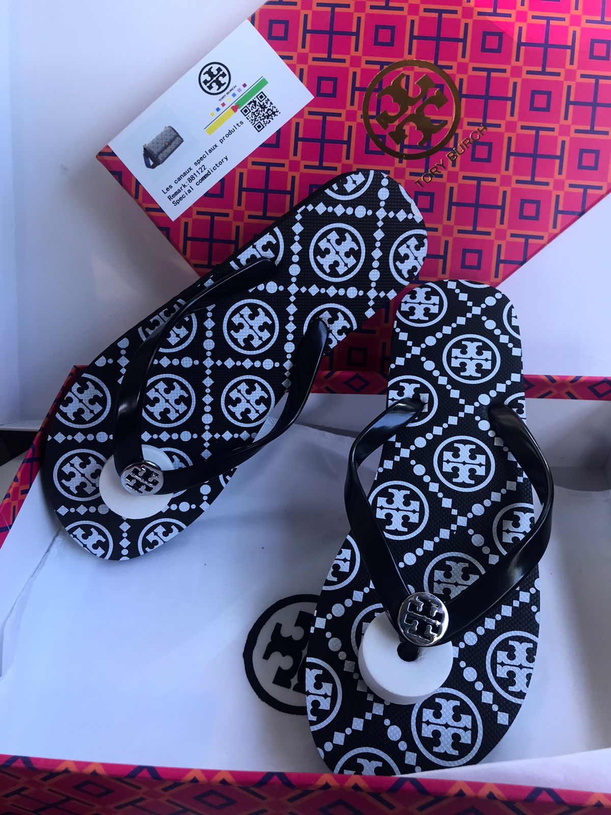 Women Tory Burch Sandals - Wedge Slippers