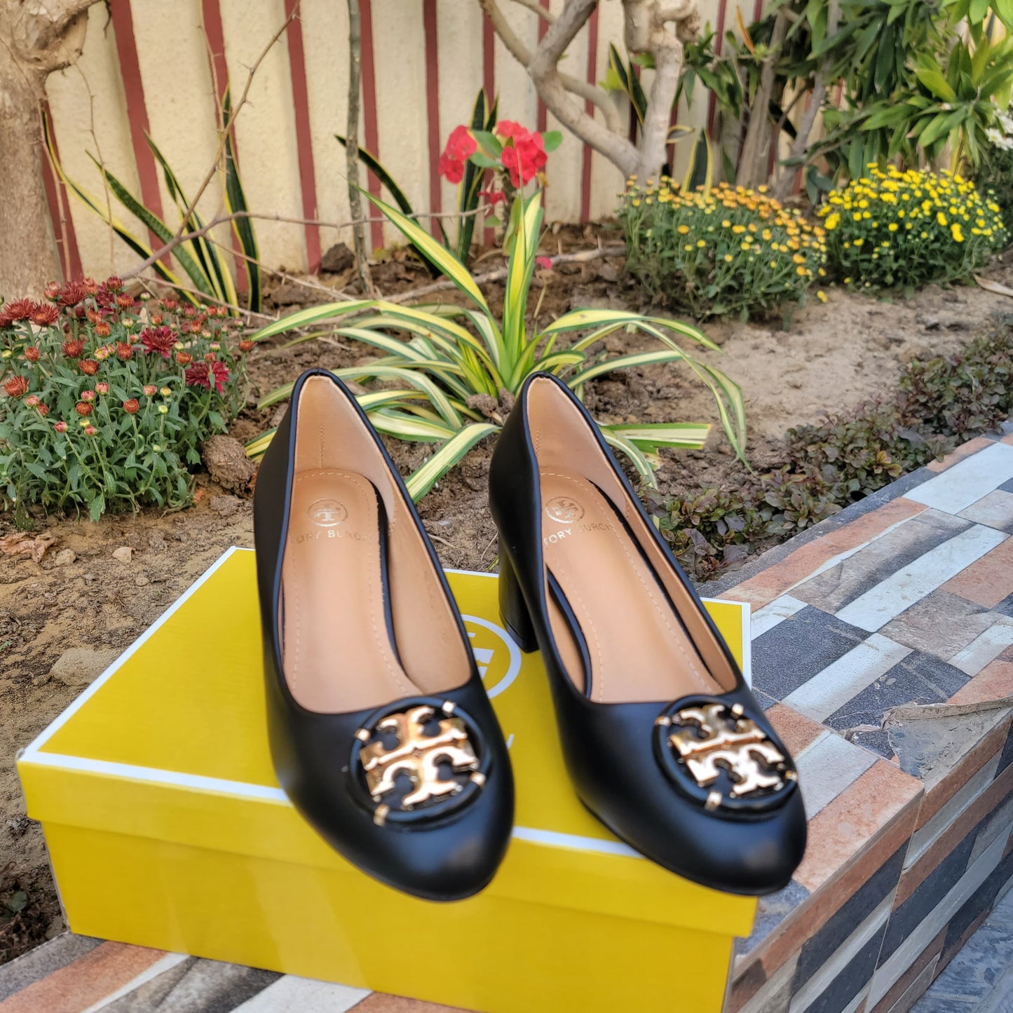 TORY BURCH Block Heel Pump