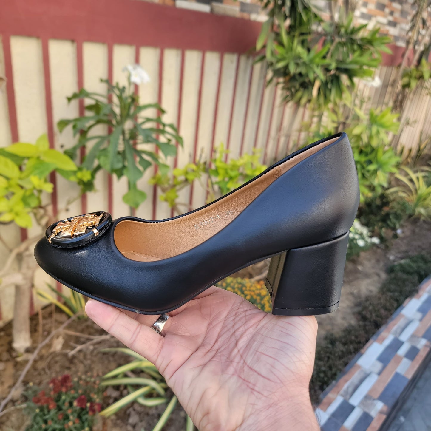TORY BURCH Block Heel Pump