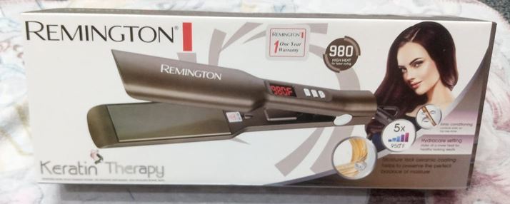 Keratin therapy hair straightener best sale