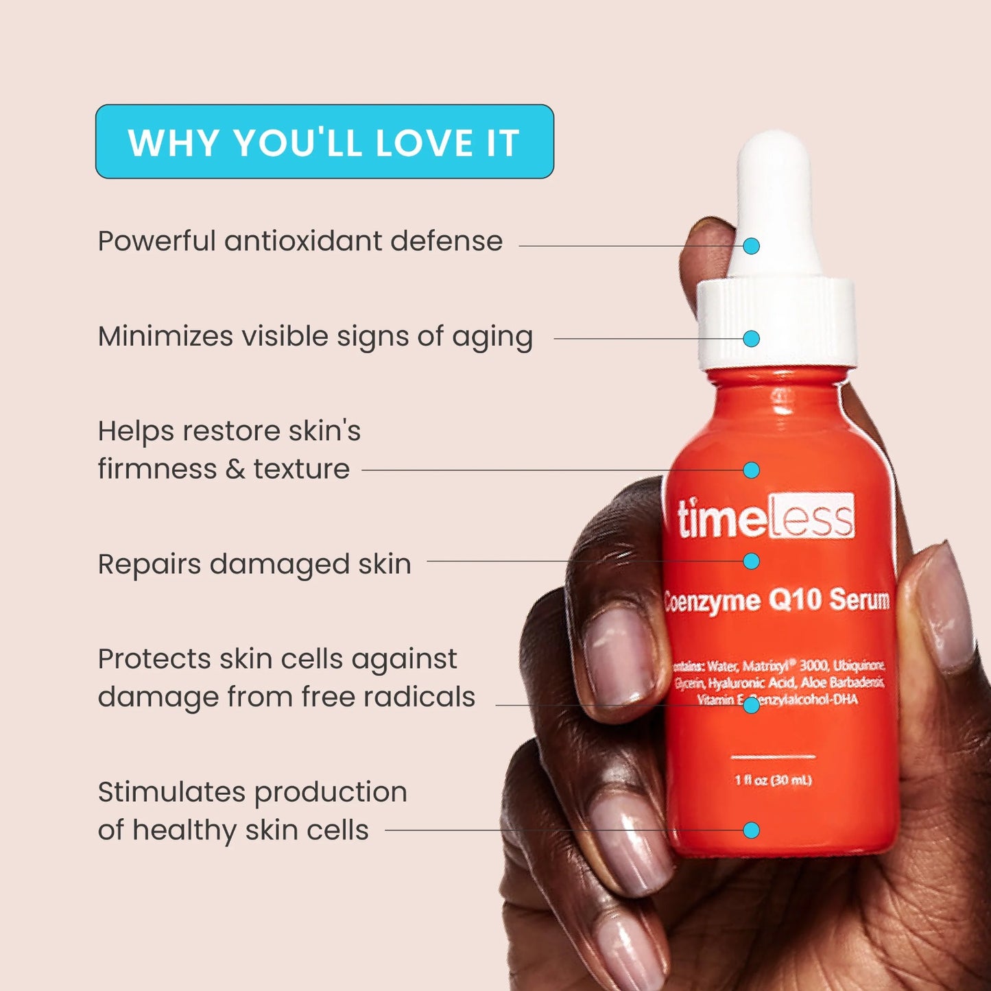 Timeless Skin Care Coenzyme Q10 Serum