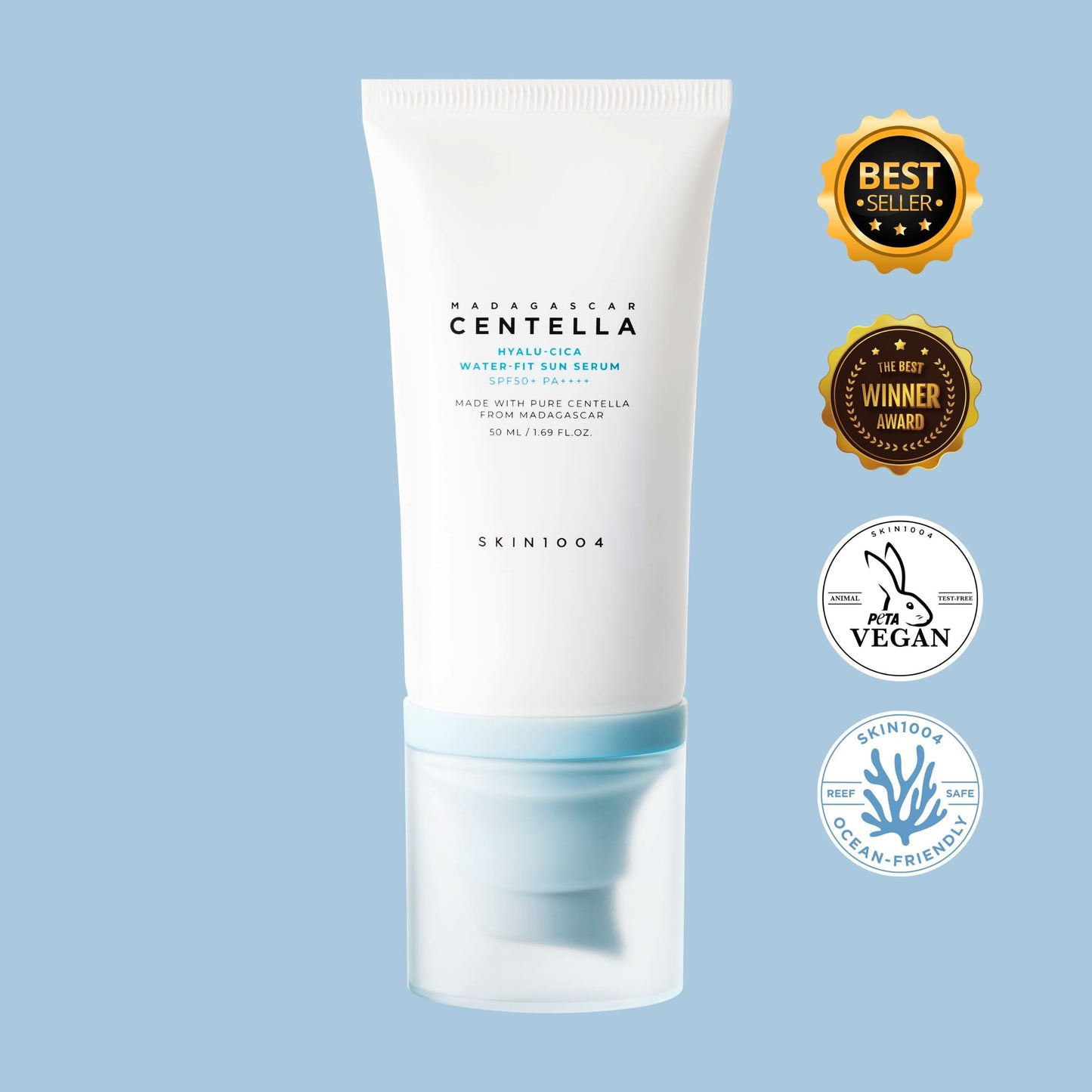 Centella Water-Fit Sun Serum Sun Screen Long-Lasting Protection