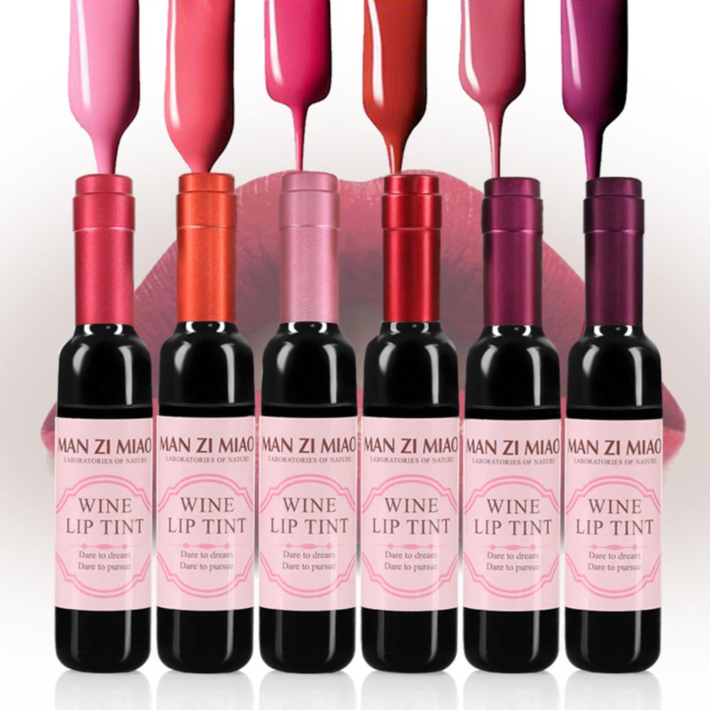 Man Zi Miao Lip Tint Pack of 6 in Diiferent Colours