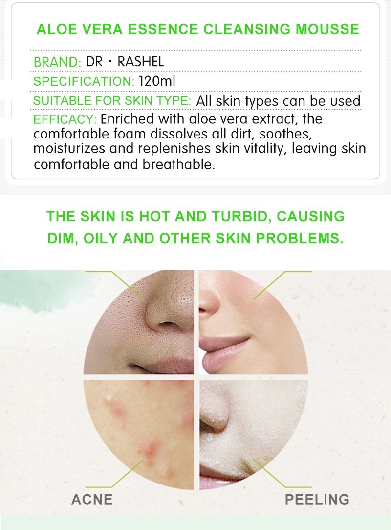 Dr. Rashel Aloe Vera Cleansing Mousse
