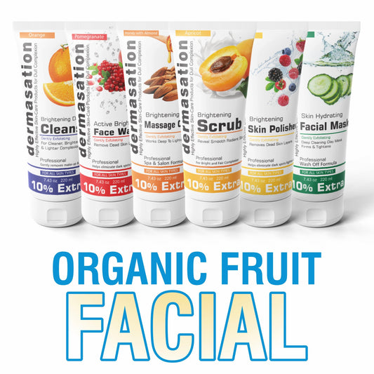 DERMASATION Facial Fruit Kit (PACK OF 6)