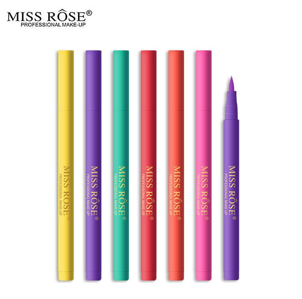 Miss Rose 6 Color Pen Of Eyeliners