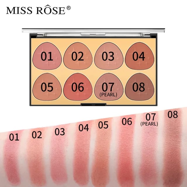 Miss Rose 8-color blusher