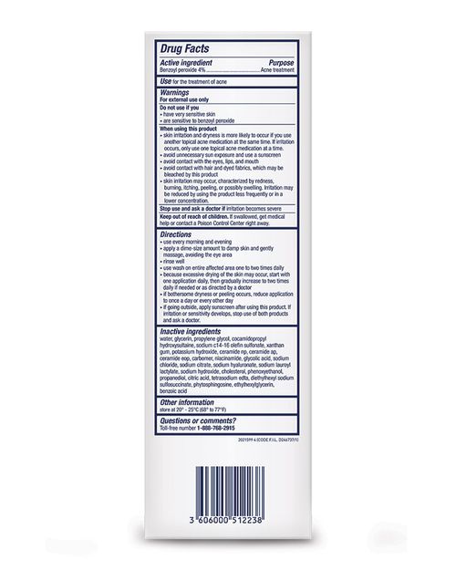 CeraVe Acne Foaming Cream Cleanser