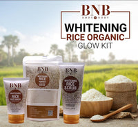 Bnb 3 in 1 Rice Extract Bright & Glow Kit