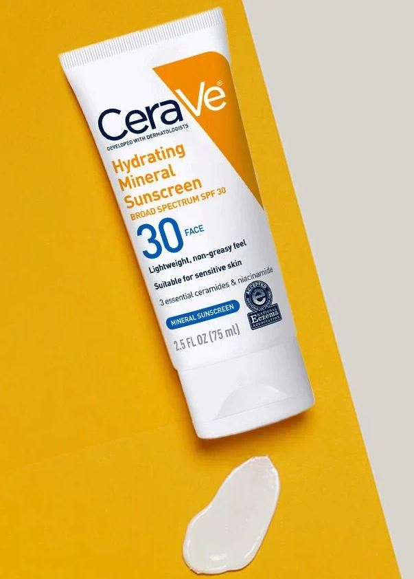 CeraVe Hydrating Mineral Sunscreen