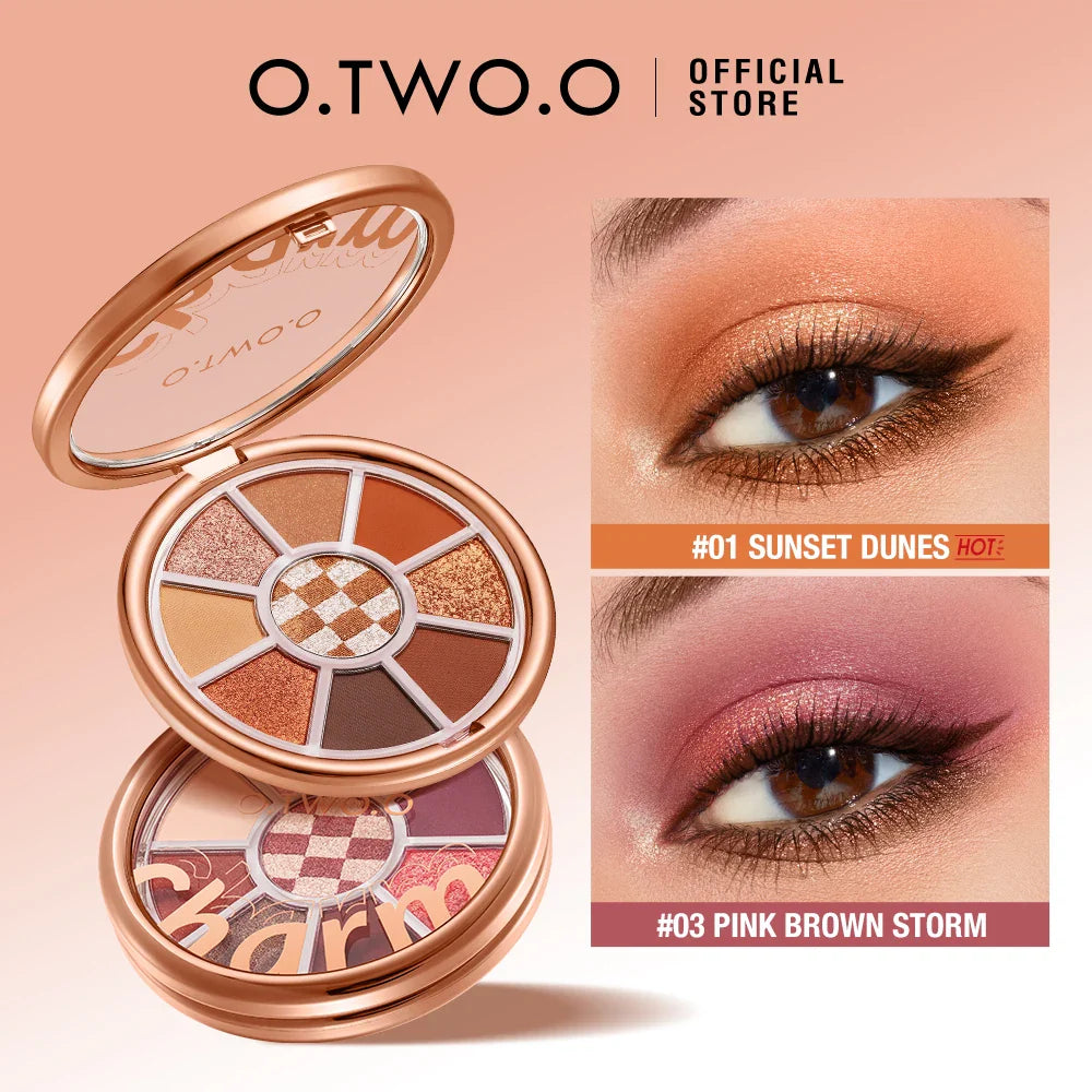 O.TWO.O CHARM LOVE MARK EYESHADOW PALETTE