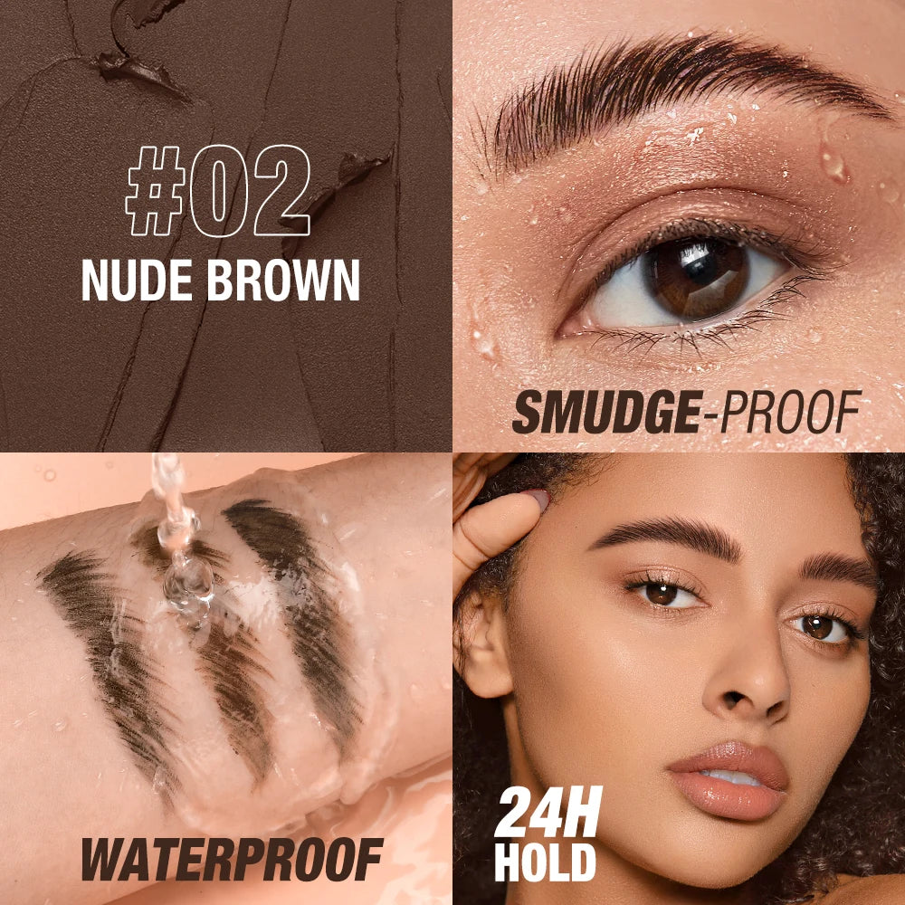 O.TWO.O FLUFF SHAPING BROW WAX AND BROW CREAM