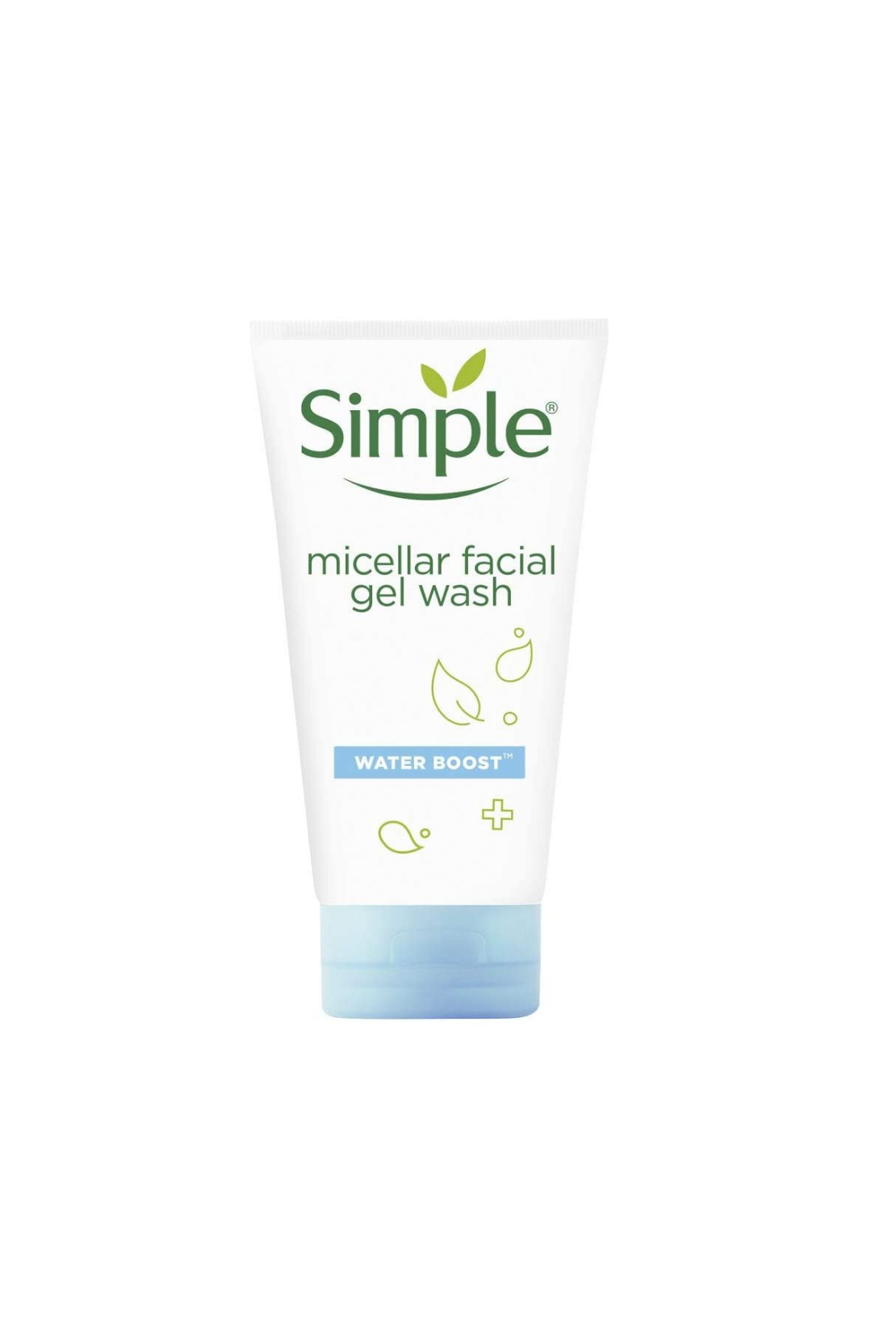 Simple Micellar Water Boost Facial Gel Wash 150ml