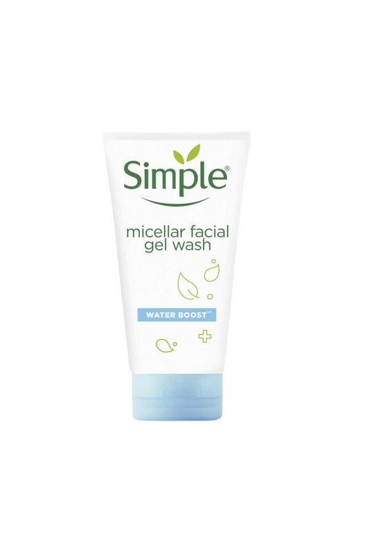 Simple Micellar Water Boost Facial Gel Wash 150ml