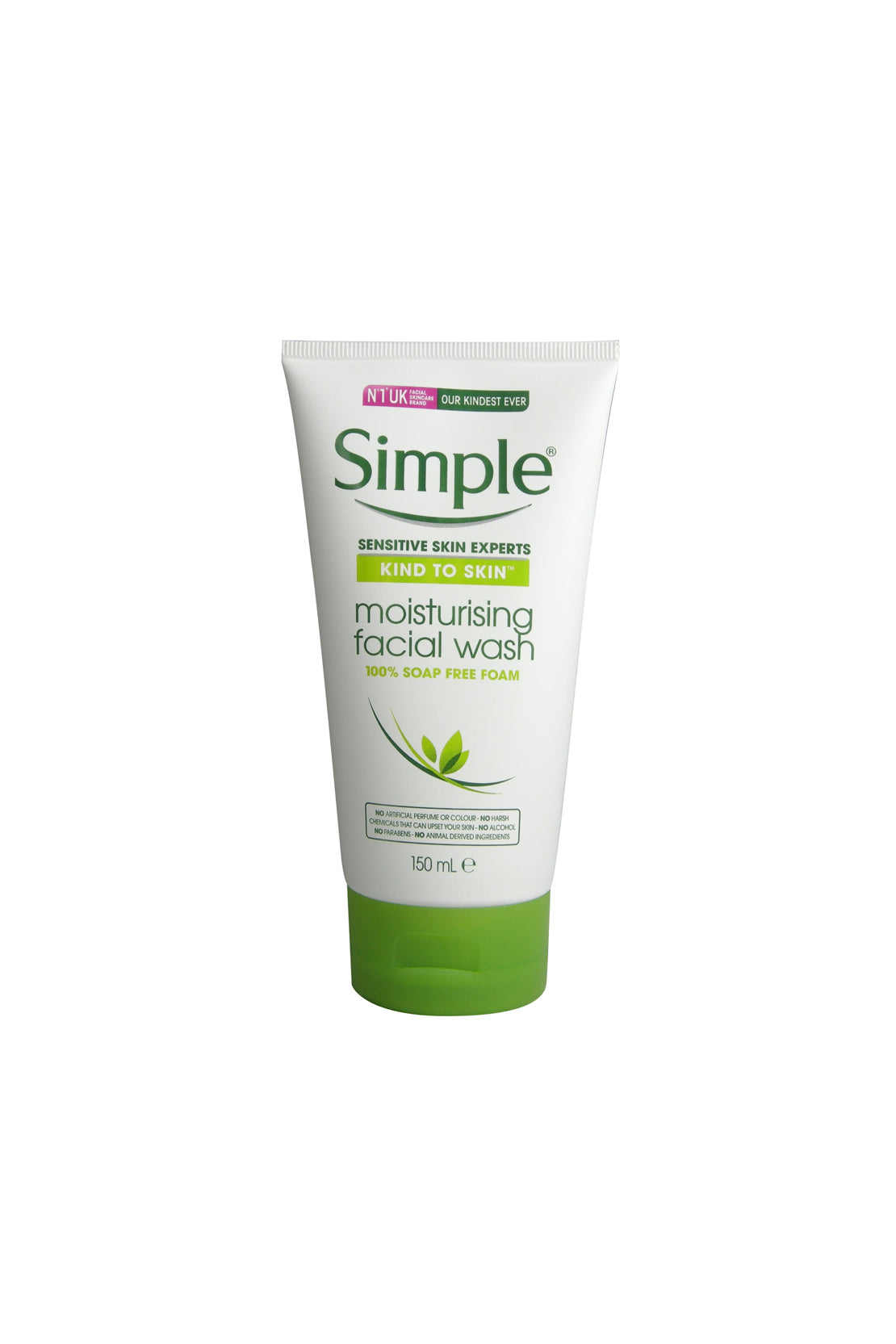 Simple Moisturising Sensitive Skin Facial Wash 150ml