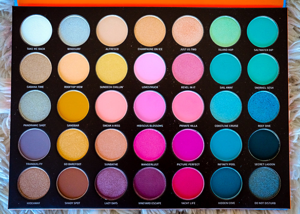 Morphe 35S Sweet Oasis Artistry Palette