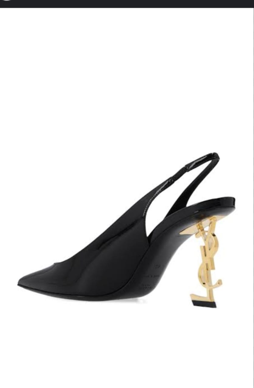 Saint Laurent - Opyum Slingback Heels in Black