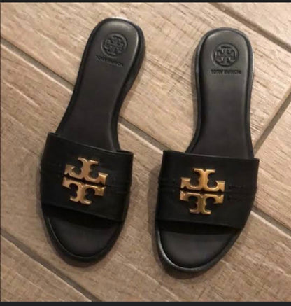 Tory Burch Flat Slipper for women leather slipper comfortable