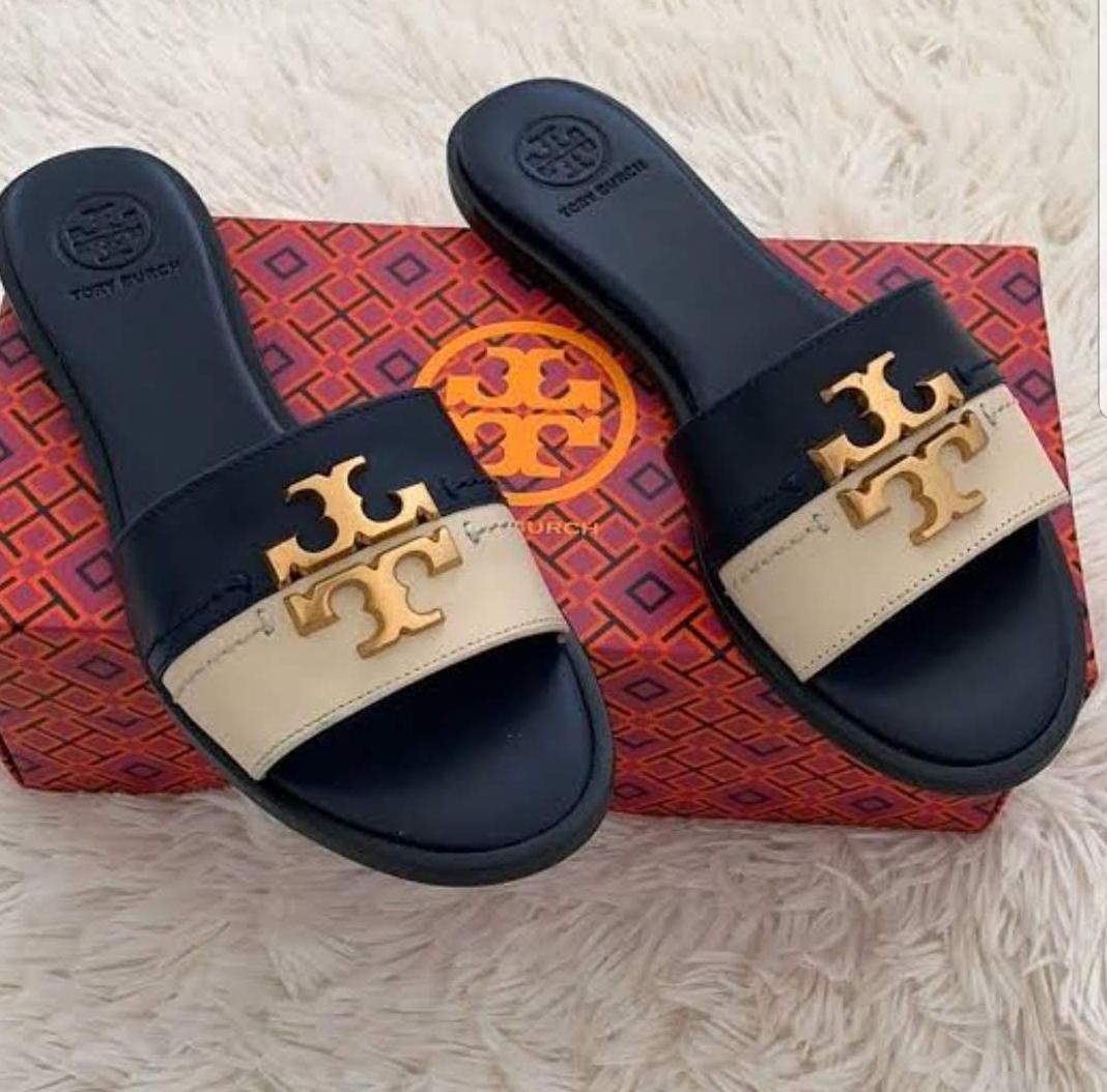 Tory Burch Flat Slipper for women leather slipper comfortable