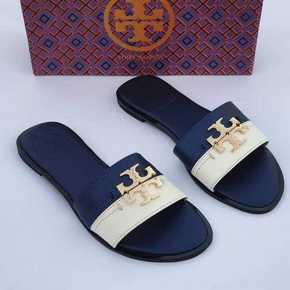 Tory Burch Flat Slipper for women leather slipper comfortable