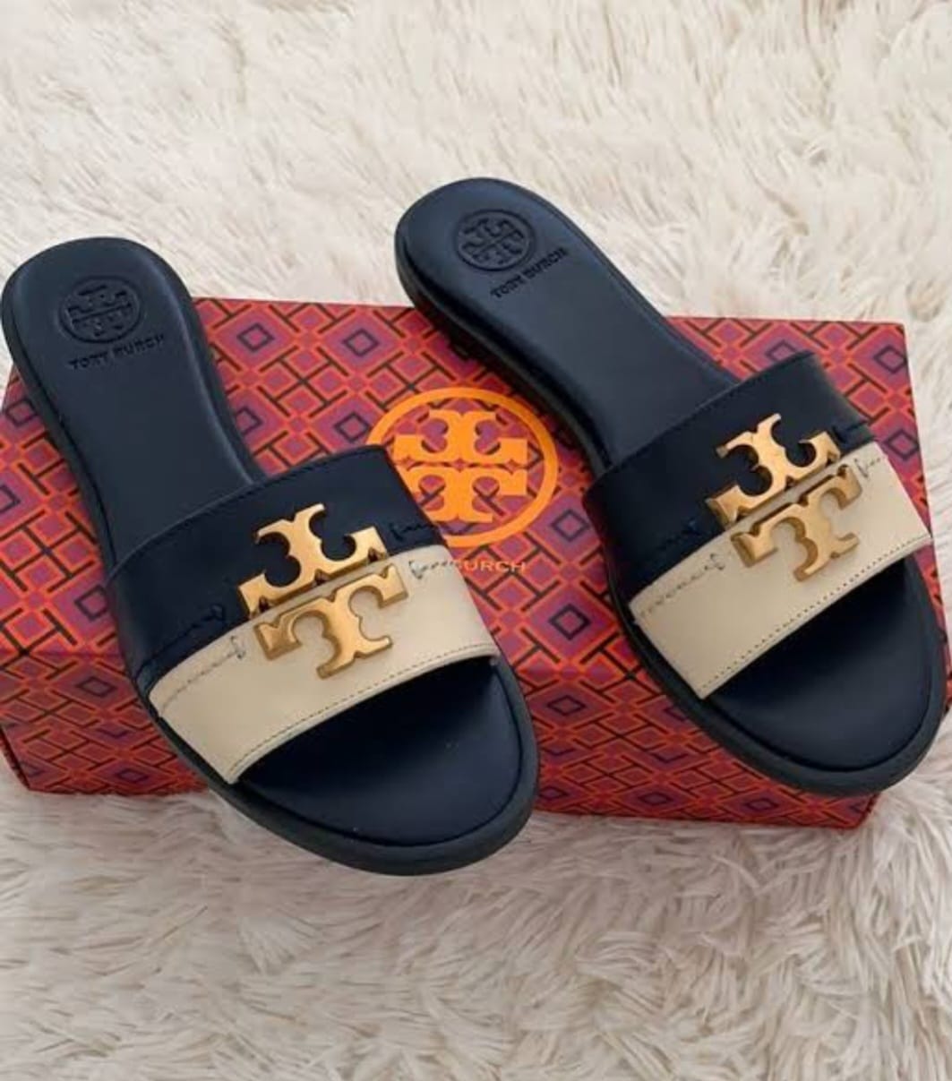 Tory Burch Flat Slipper for women leather slipper comfortable