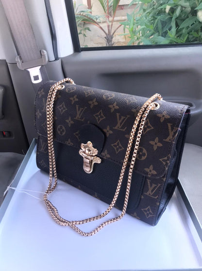 LOUIS VUITTON Victoire Chain Shoulder Bag