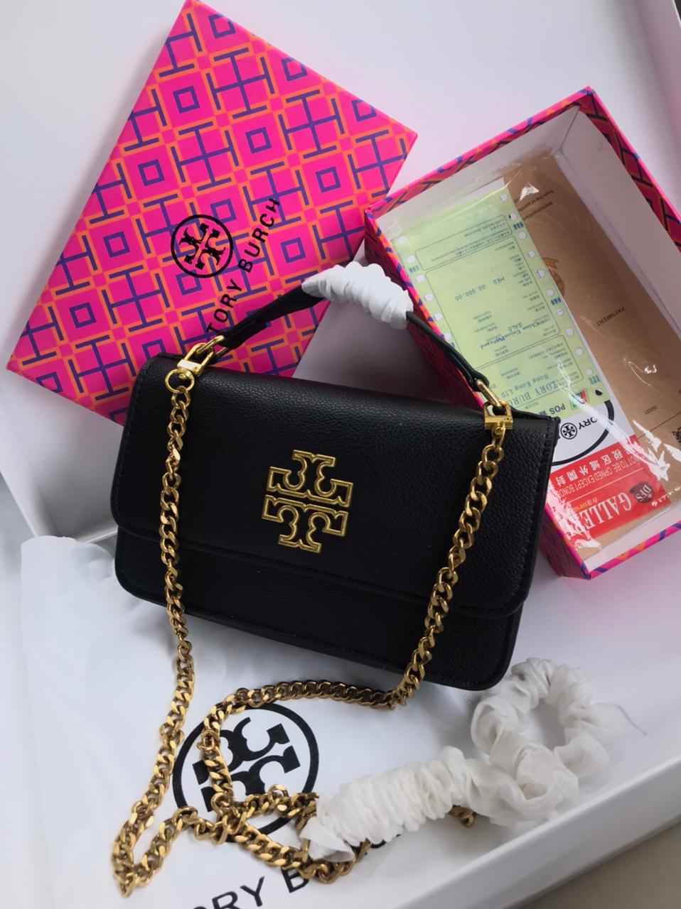 Tory Burch With Brand Box With Dust Bag With Card