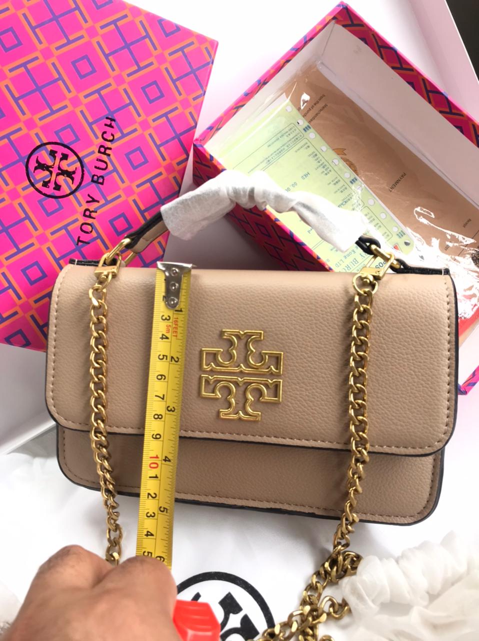 Tory Burch With Brand Box With Dust Bag With Card