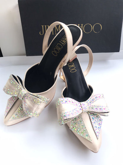 JIMMY CHOO Premuim Quality Heel With Brand Box