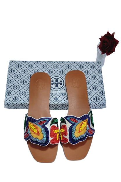 TORY BURCH Luxurious Design and Comfortable Slippers