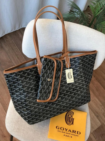 GOYARD Saint Louis Reversible Tote Bag For Women With Pouch - Without Brand Box