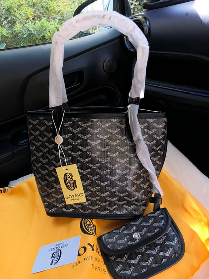 GOYARD Saint Louis Reversible Bag with Pouch - Prestige Classic Handbag Without Brand Box