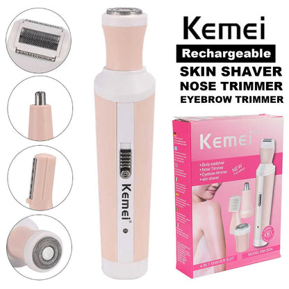 Kemei KM-3024 4-in-1 Women's Epilator