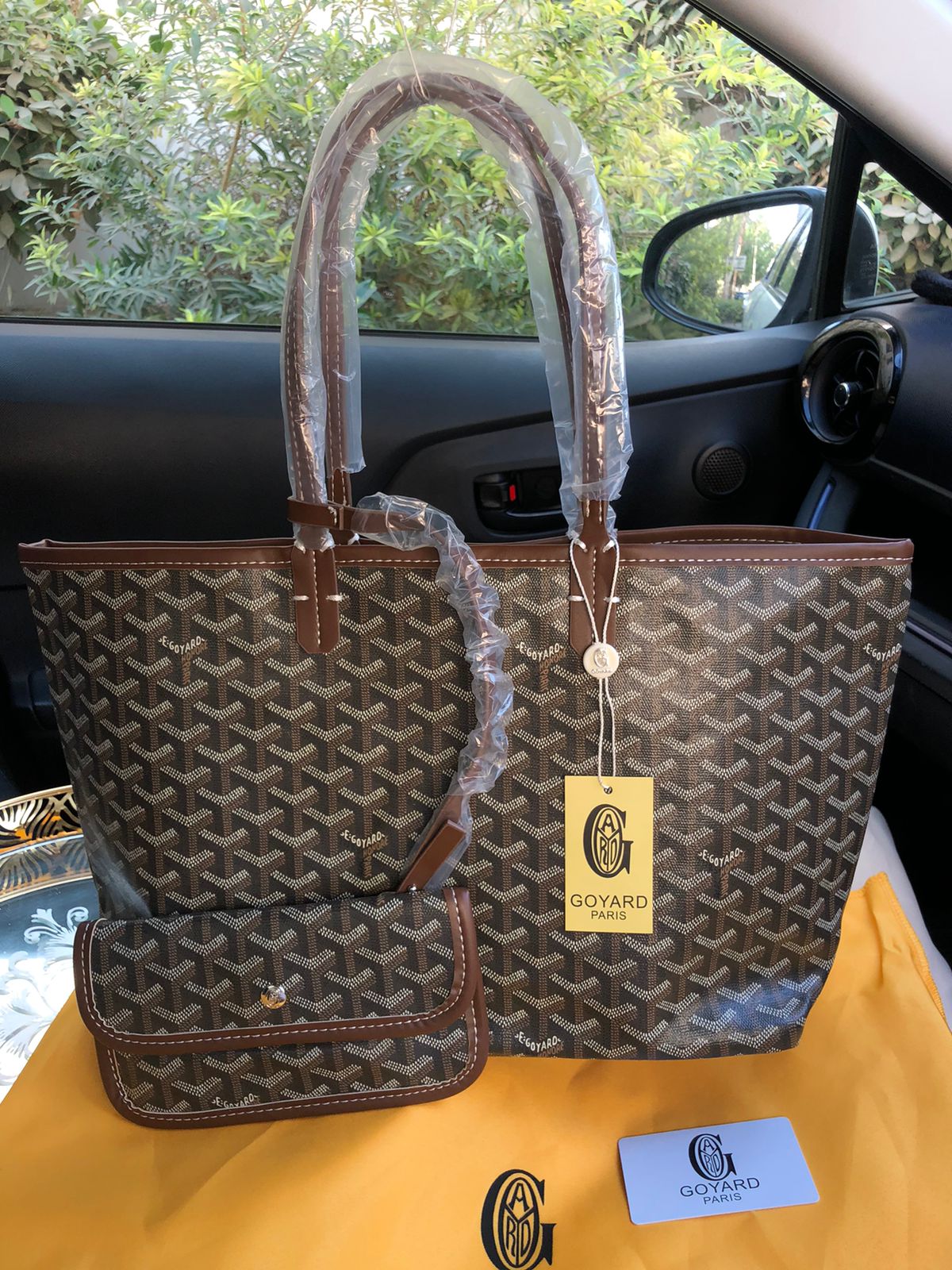 GOYARD Saint Louis Reversible Tote Bag For Women With Pouch - Without Brand Box