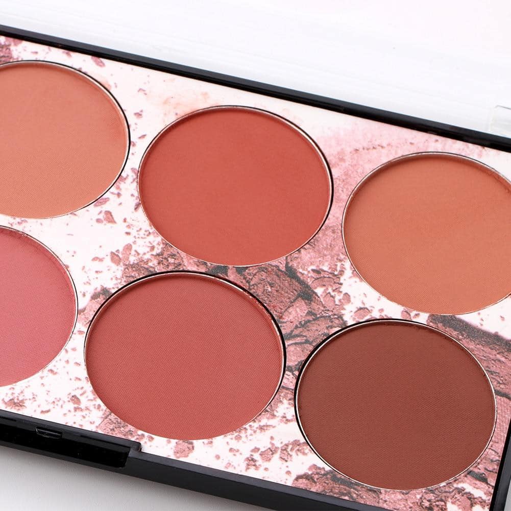 MISS ROSE Blush Palette With 8 Colors