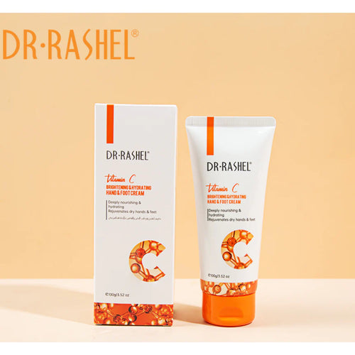 Dr. Rashel Vitamin C Brightening & Hydrating Hand & Foot Cream, 100g