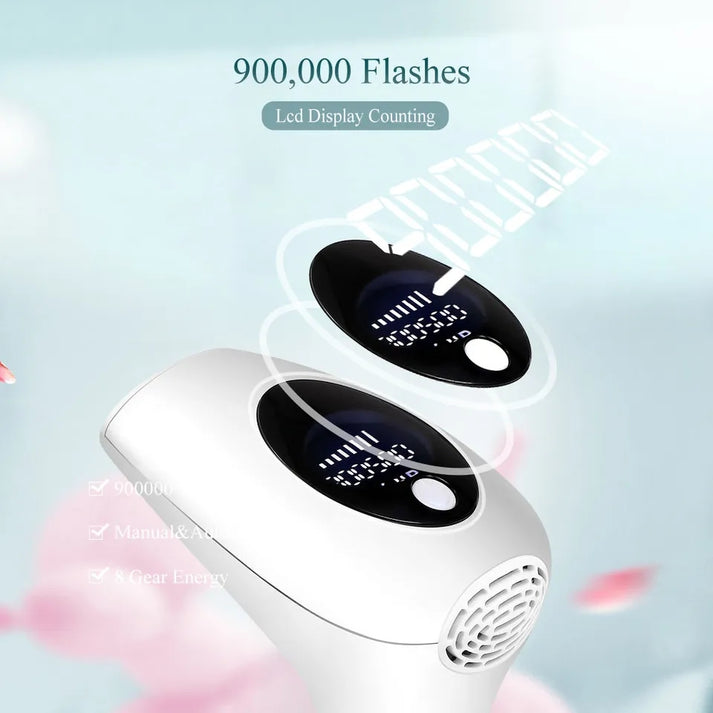 Facial Beauty Permanent Laser Hair Remover On Face And Body With Safe Effective Ipl Technology For Men And Women