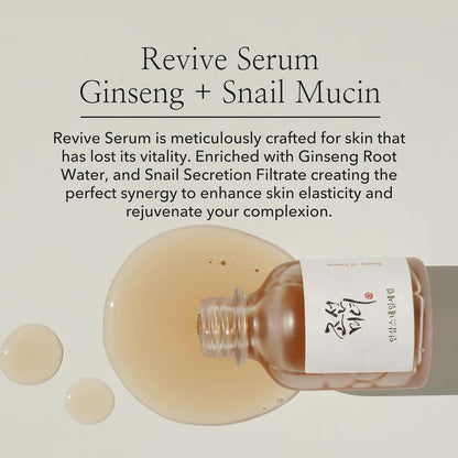 Beauty Of Joseon Revive Serum Ginseng + Snail Mucin