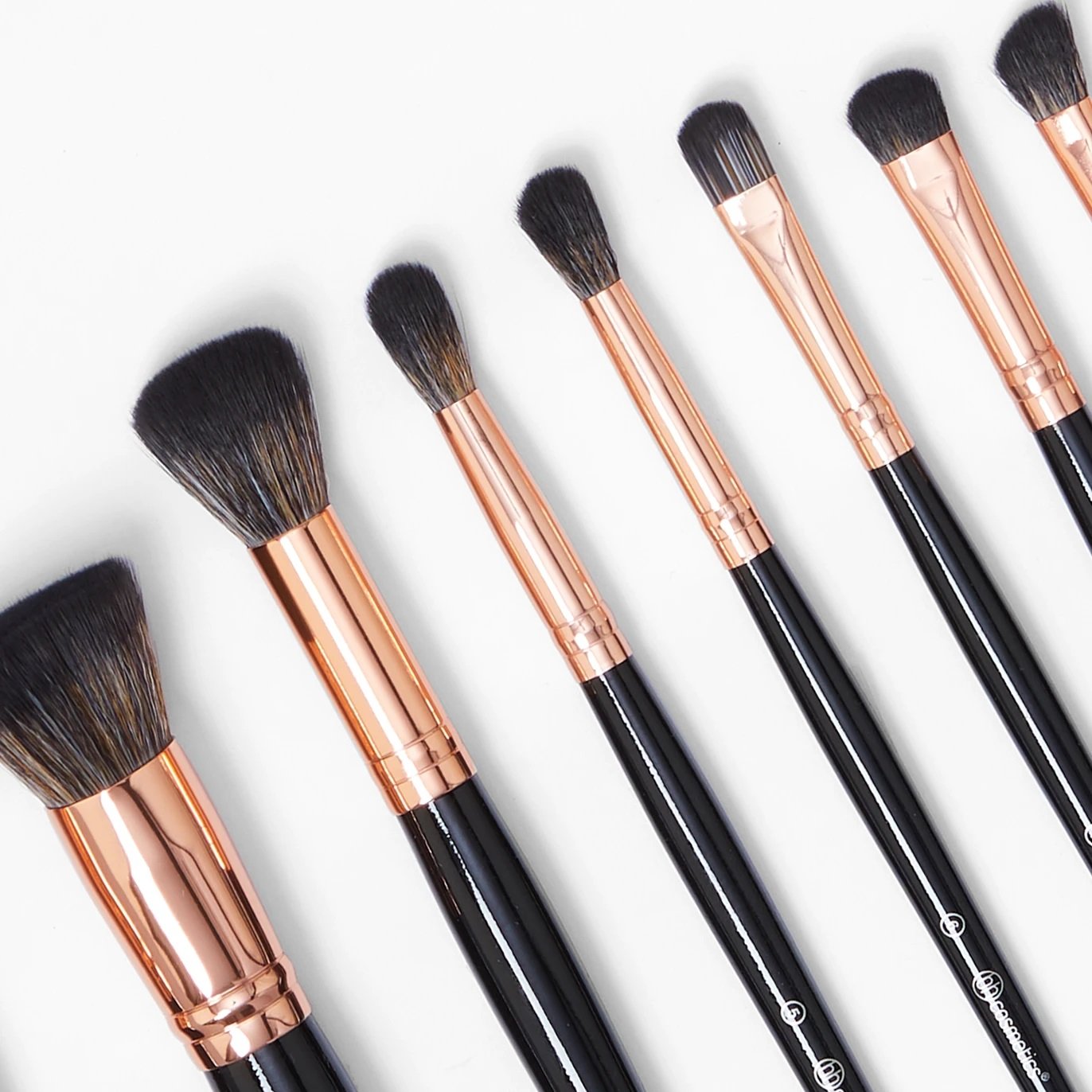 BH Signature Rose Gold 13 Piece Brush Set with Holder