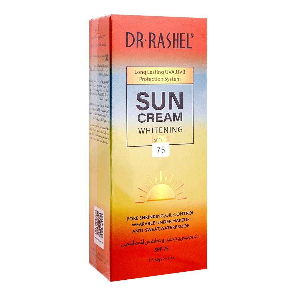 Dr. Rashel Sun Cream Whitening SPF 75, 60g