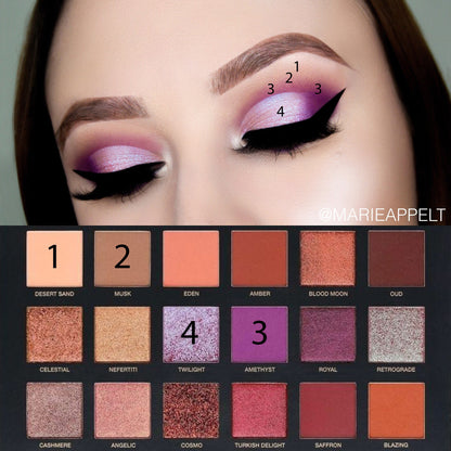 Huda Beauty Desert Dusk Eyeshadow Palette