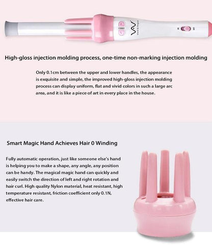 New Vivid & Vogue Ceramic Automatic Hair Ceramic Curler Styling Tool.