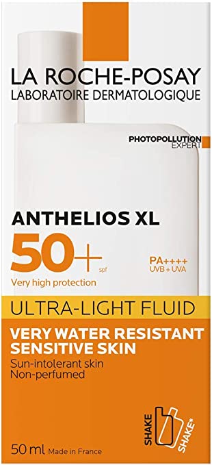 LA ROCHE-POSAY ANTHELIOS ULTRA-LIGHT INVISIBLE FLUID SUNSCREEN SPF50 50ML